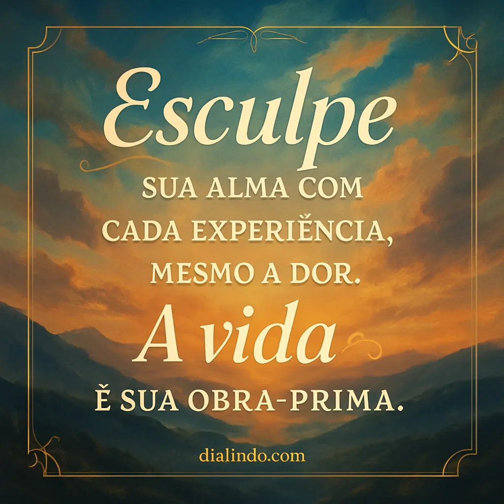 Alma Esculpida pela Vida