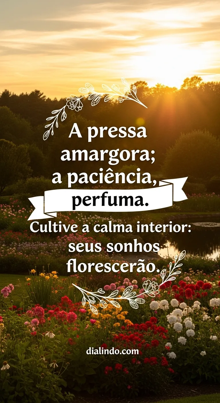 Paciencia: Sonhos em Flor