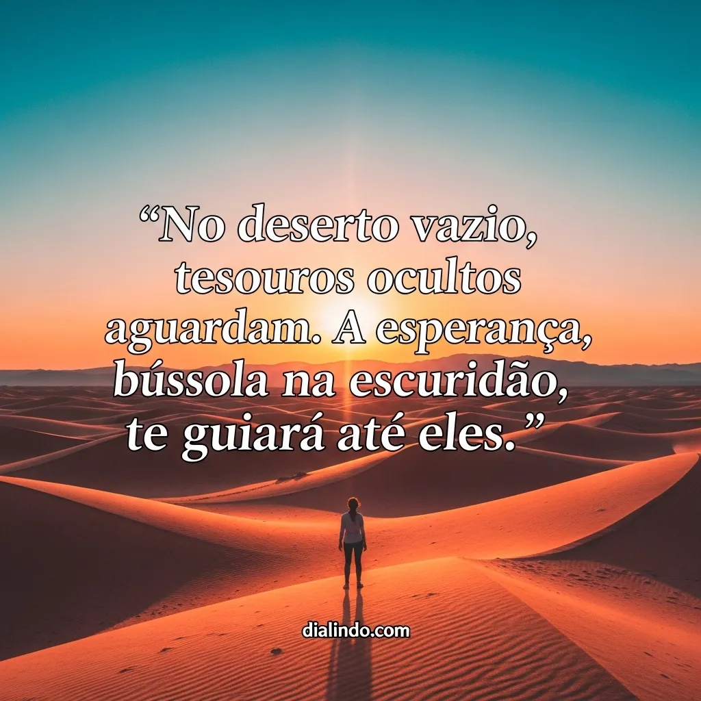 Tesouros Desérticos da Esperança