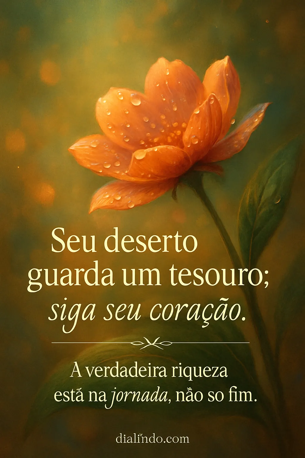 Tesouros Desérticos: Jornada Íntima