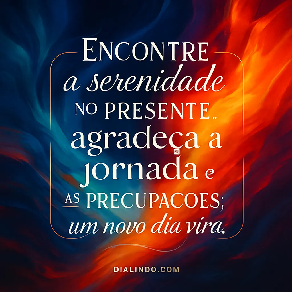 Gratidão Serena: Novo Dia