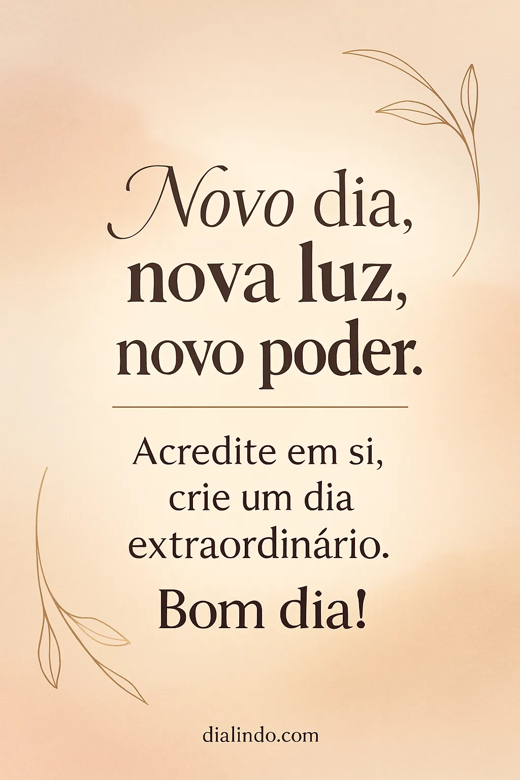 Ilumine Seu Dia Extraordinário