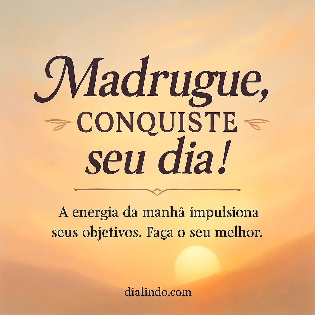 Manhã Vencedora: Energia em Ação