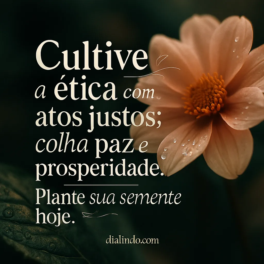 Semeie Justiça, Colha Prosperidade