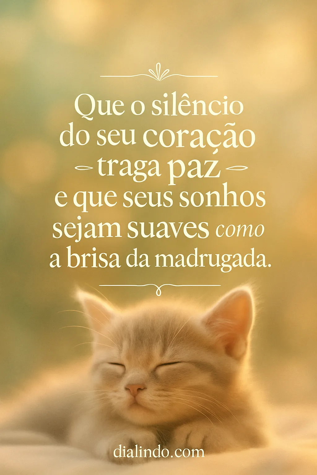 Sonhos Serenos na Calma da Alma