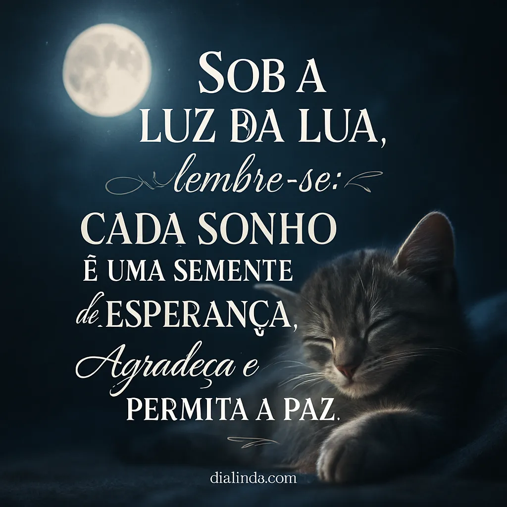 Sementes de Esperança Sob a Lua