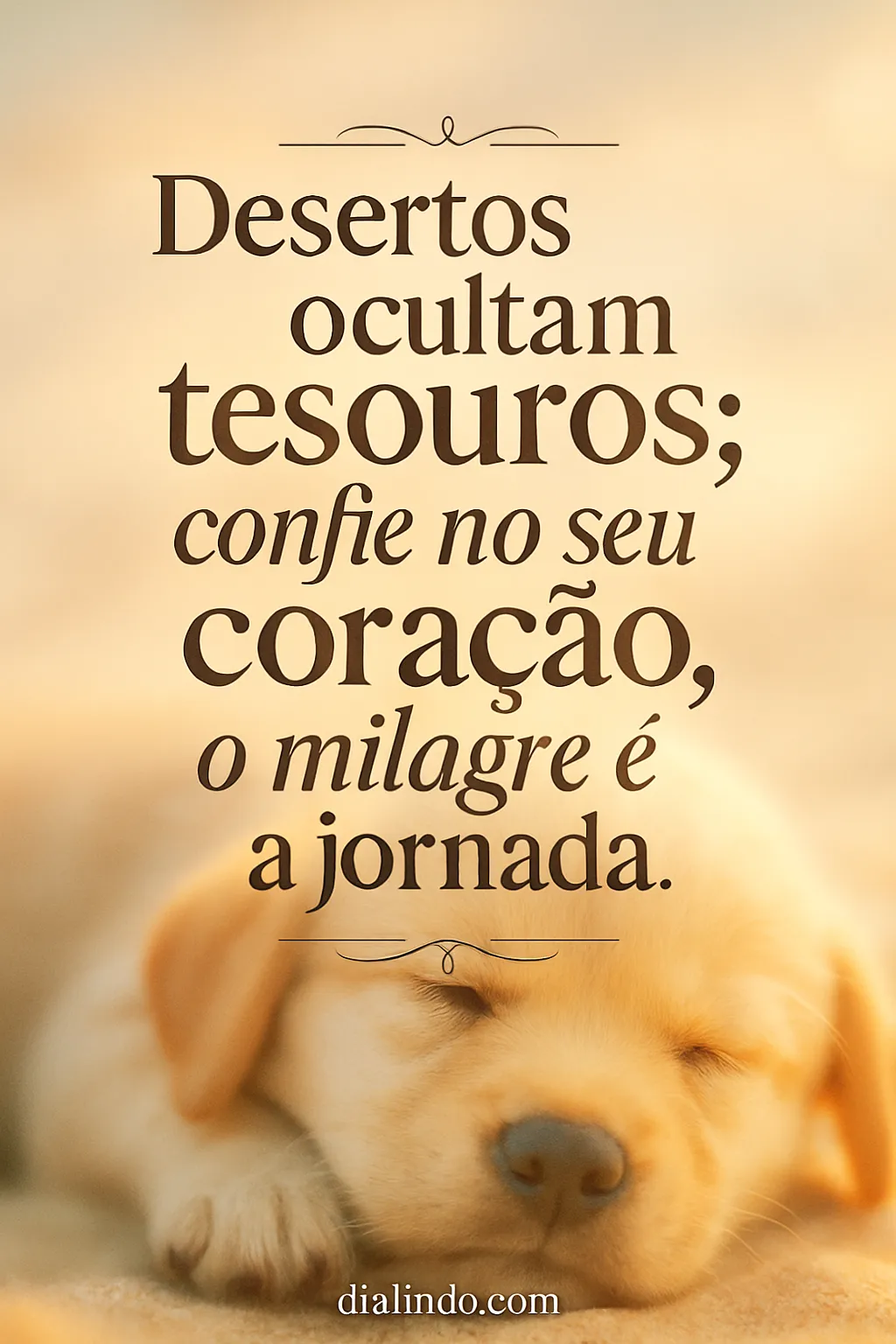 Tesouros Desérticos: Milagre na Jornada