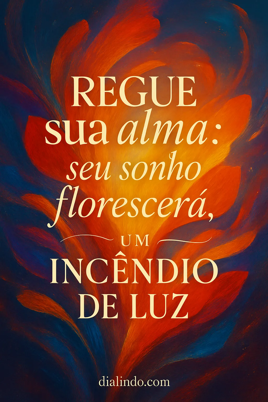 Alma Irrigada, Luz Acesa