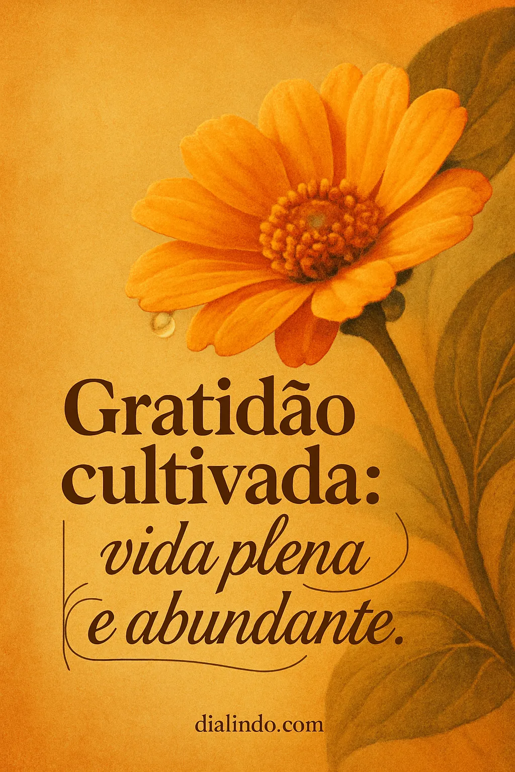 A Colheita da Gratidão