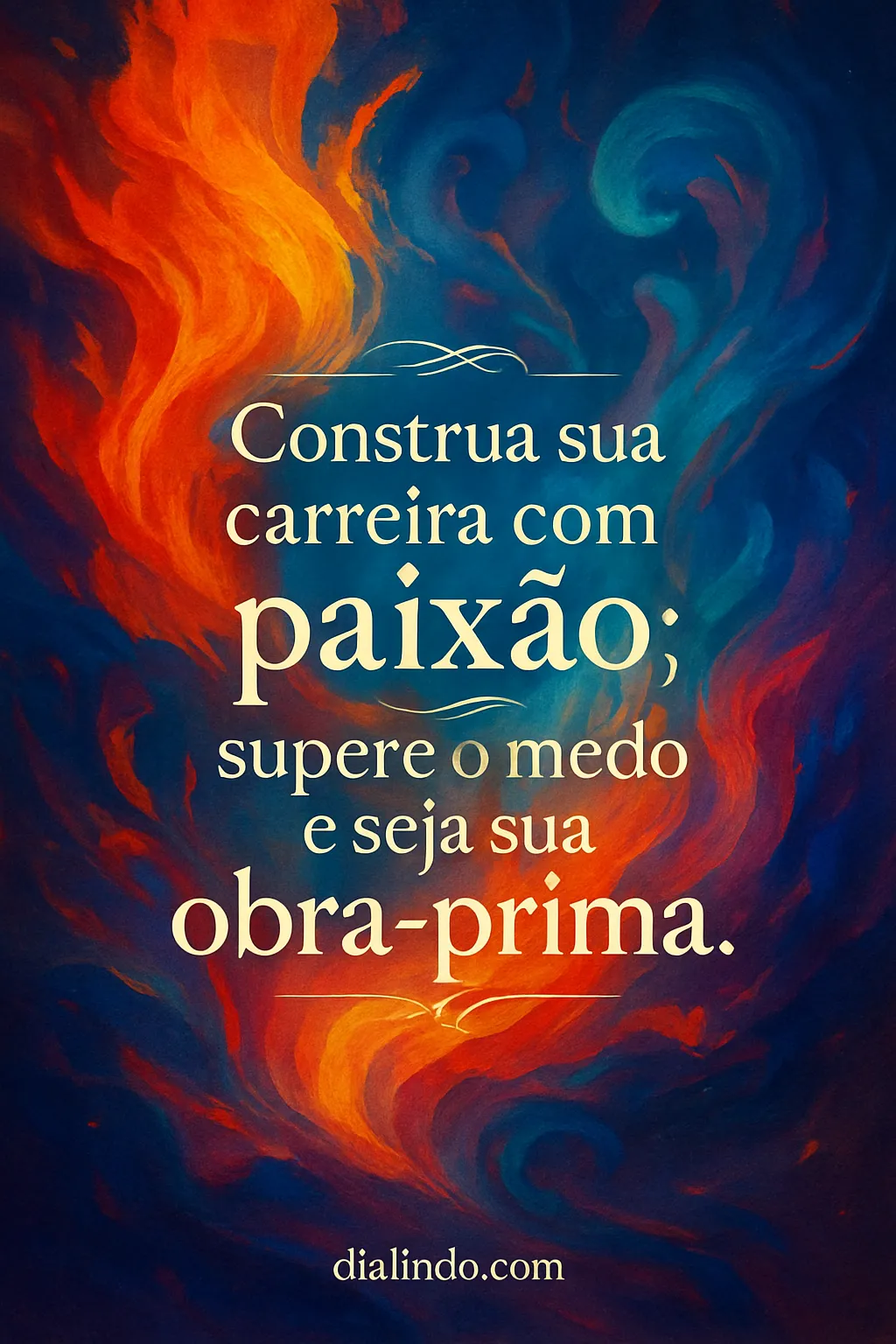 Sua Paixão, Sua Obra