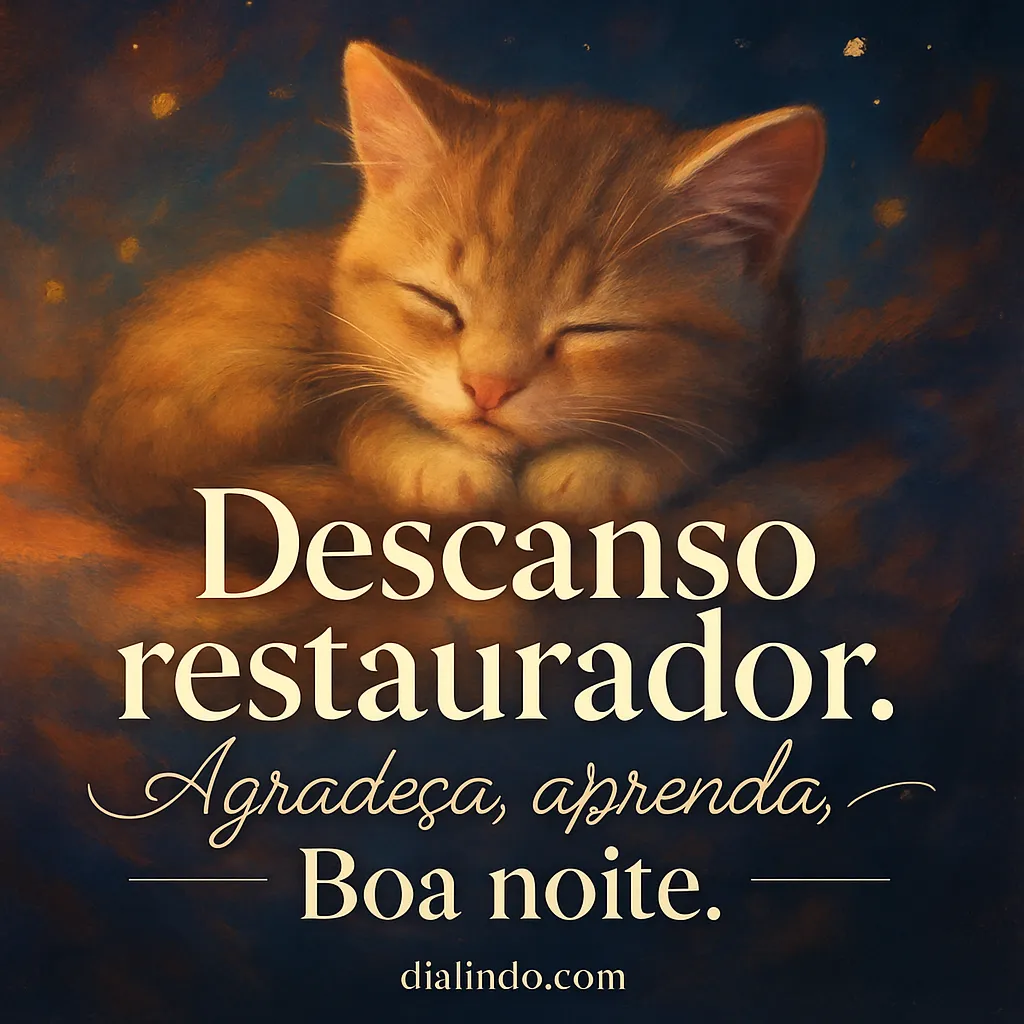 Repouso, Renovação, Recomeço