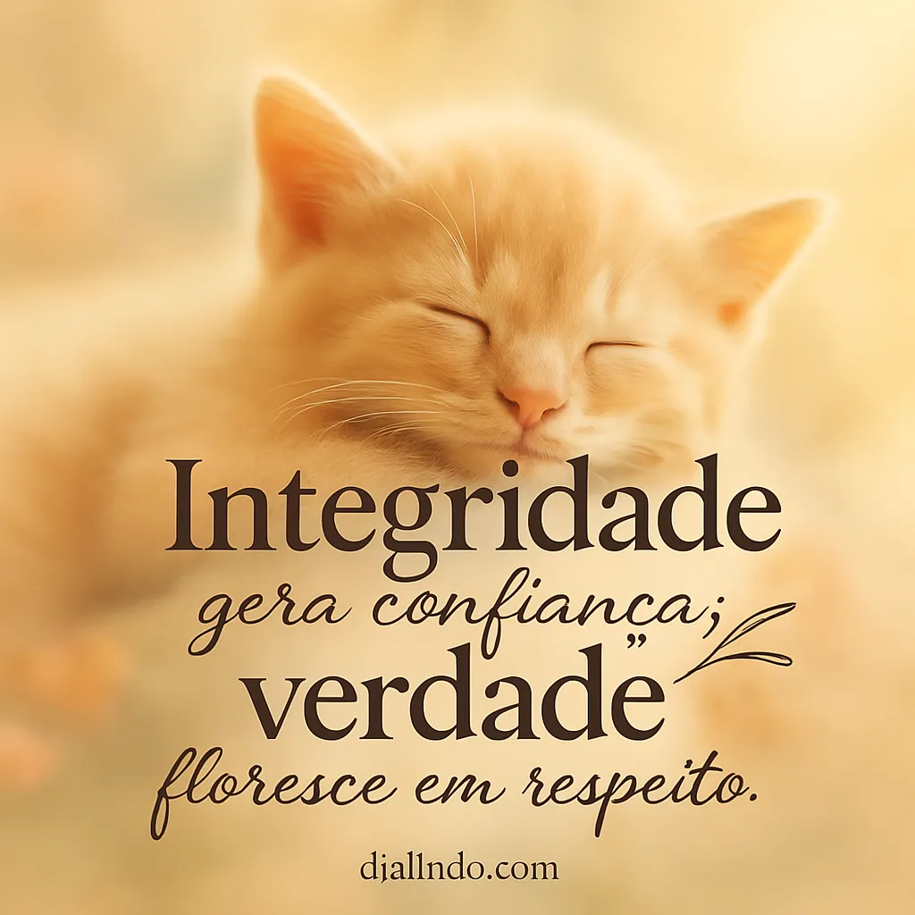 Verdade florescendo em confiança