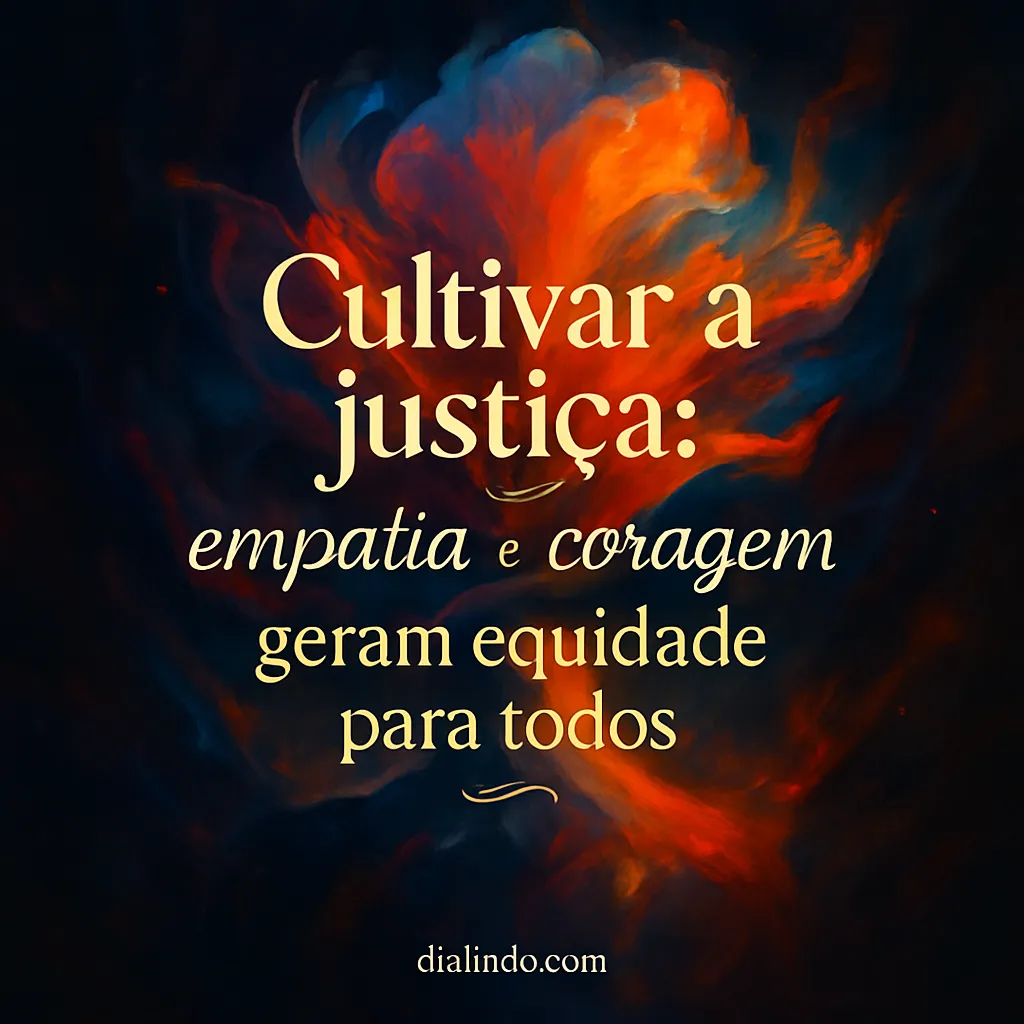 Equidade: Empatia, Coragem, Justiça