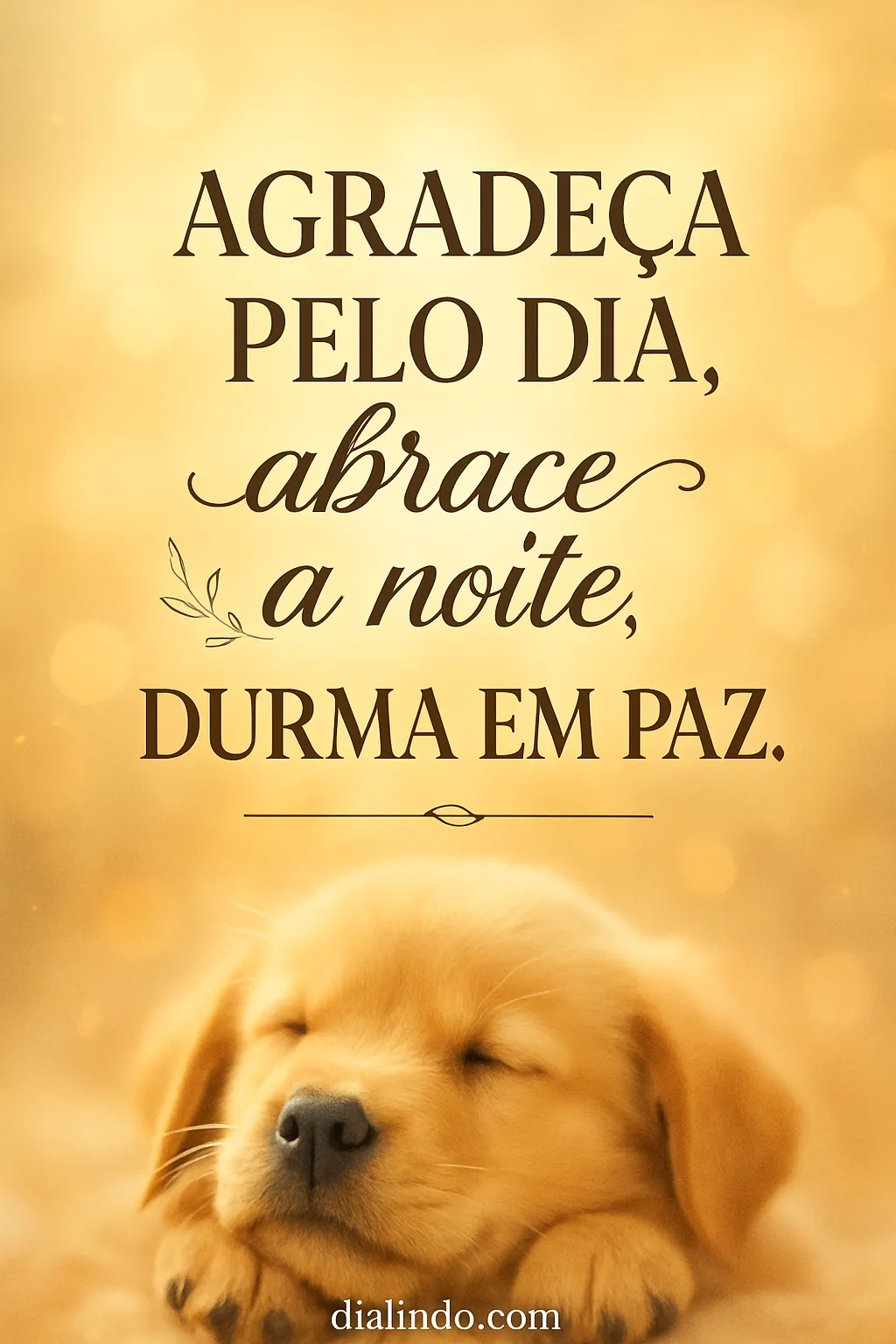 Gratidão Noturna Serenidade