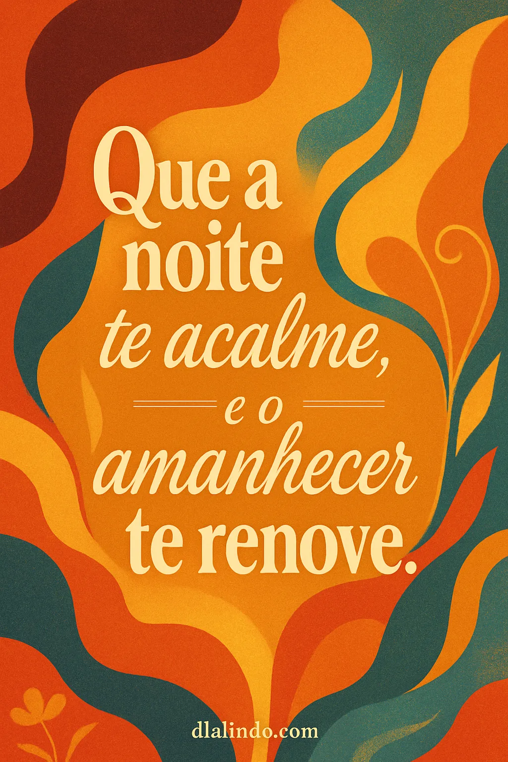 Noite Serena, Amanhecer Novo