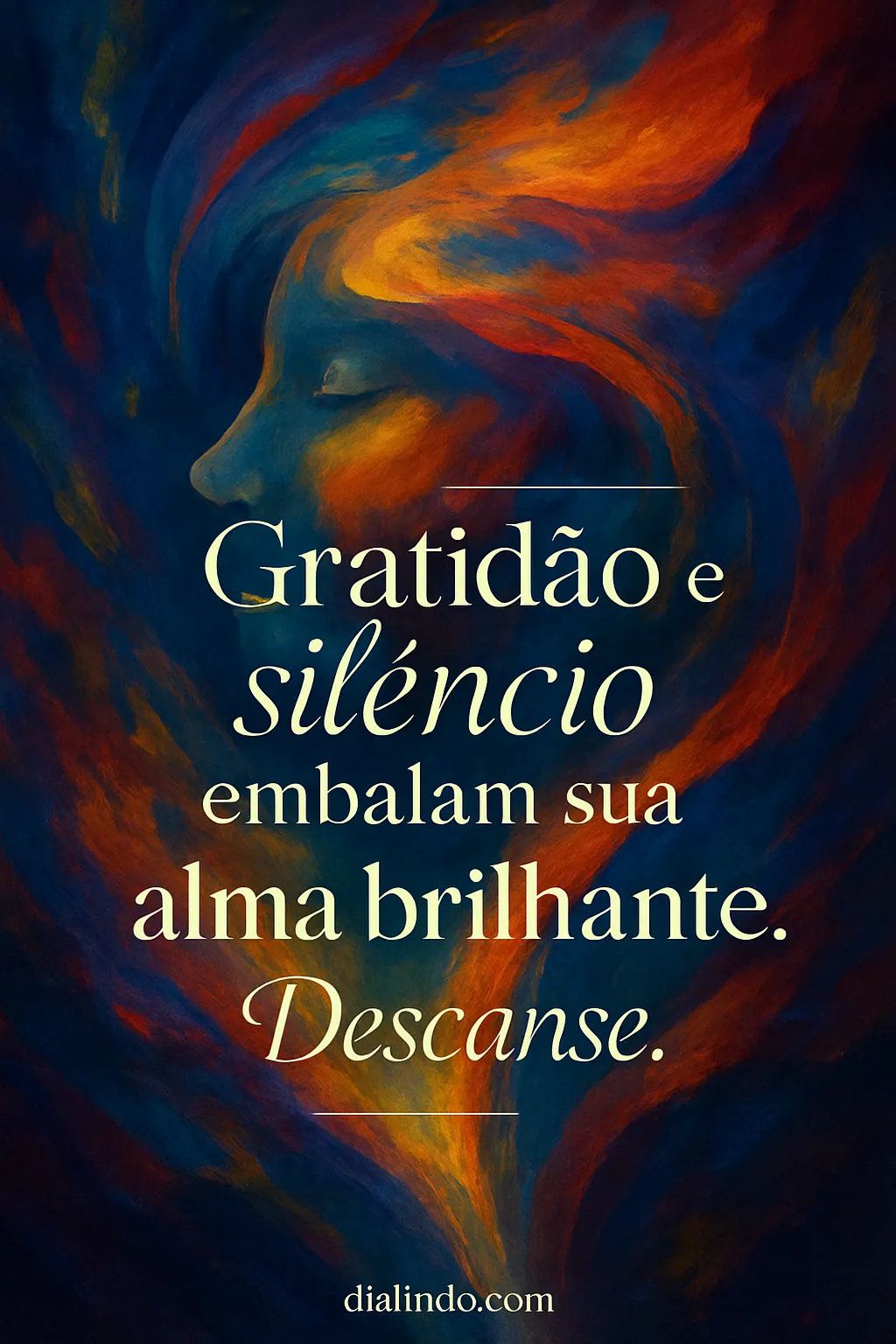 Silêncio Brilhante: Gratidão e Paz
