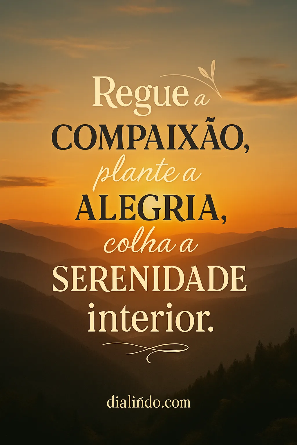 Serenidade Cultivada