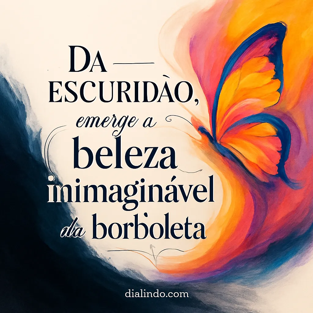 Beleza Borboleta Escuridão