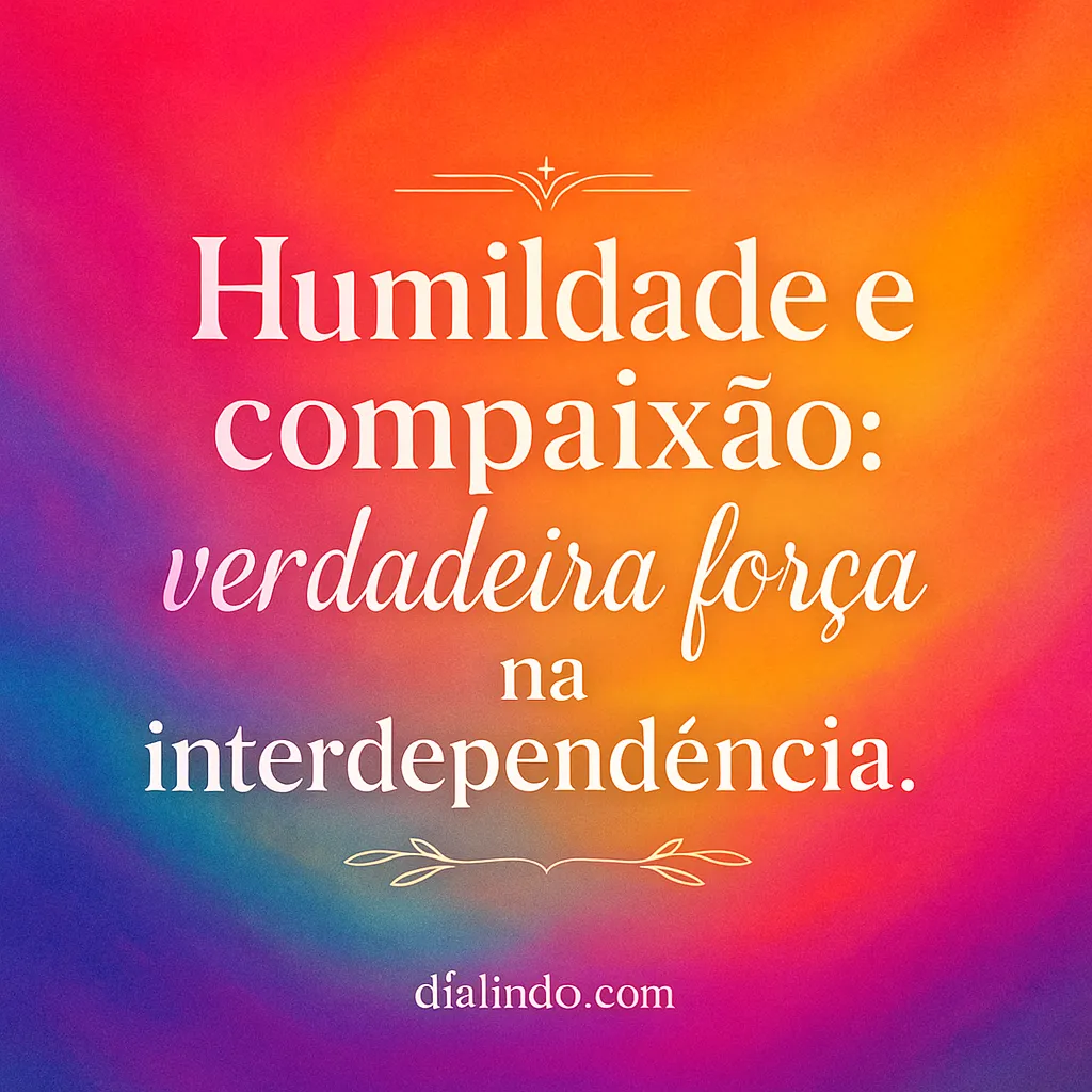 Interdependência: Força Gentil