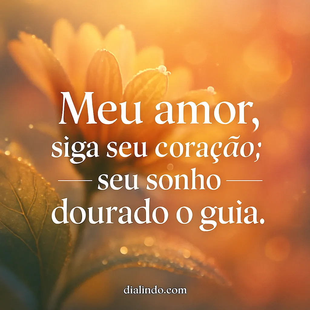 Sonho Dourado: Siga o Coração