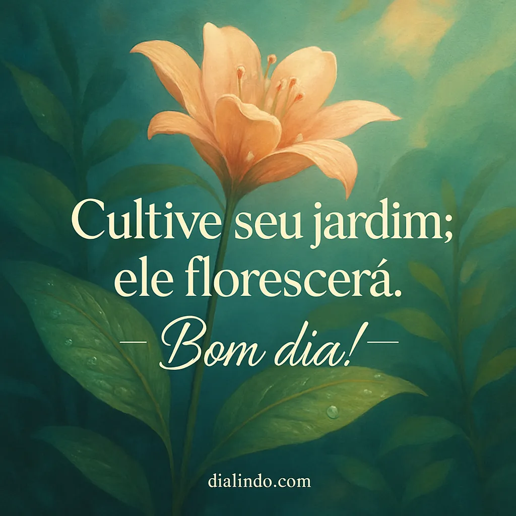 Floresça o seu Jardim