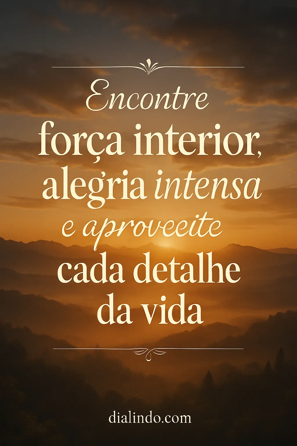 Detalhes da Alegria Intensa