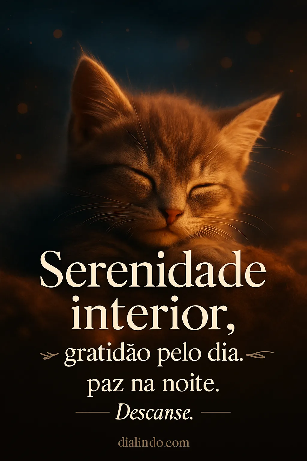 Noite Serena, Gratidão Diária