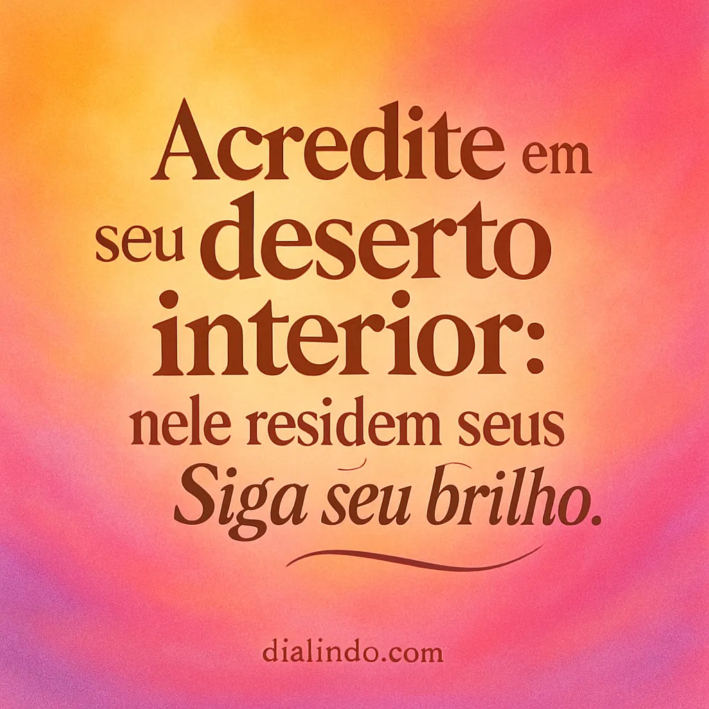 Tesouros do Deserto Interior