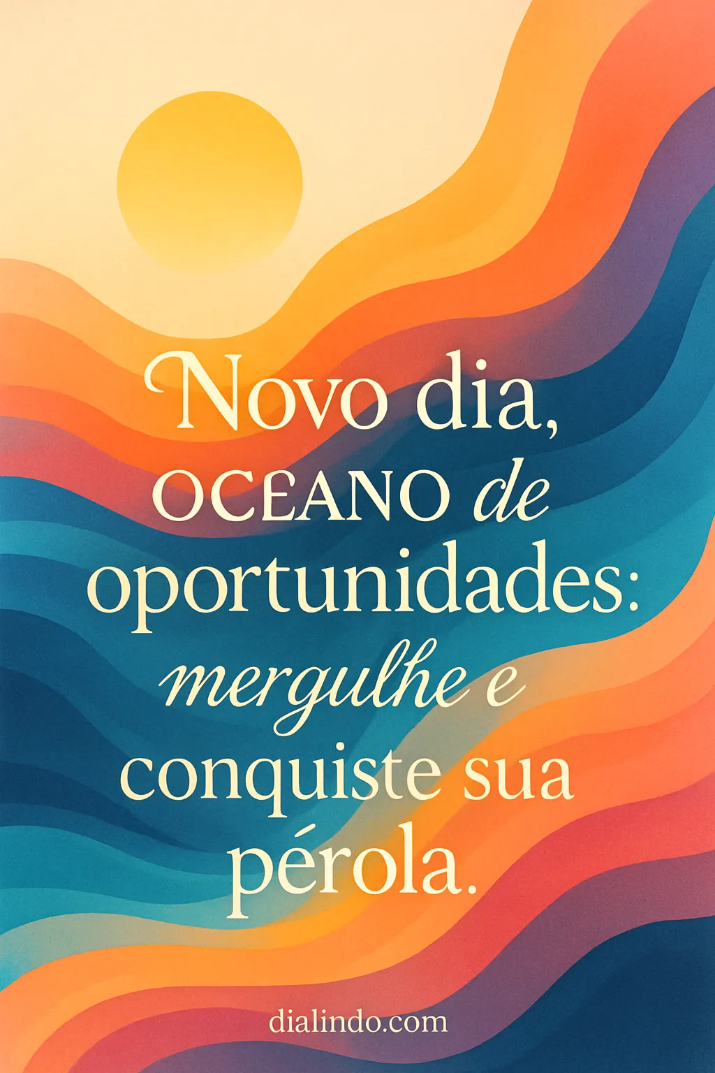 Pérolas no Oceano Diário