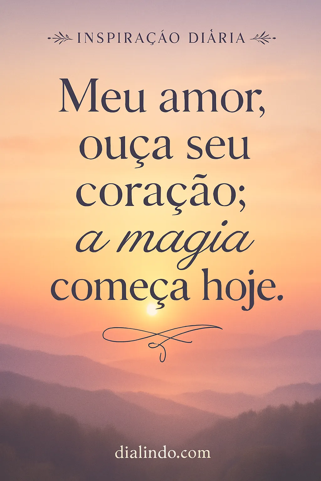 Magia do Coração Inicia Hoje