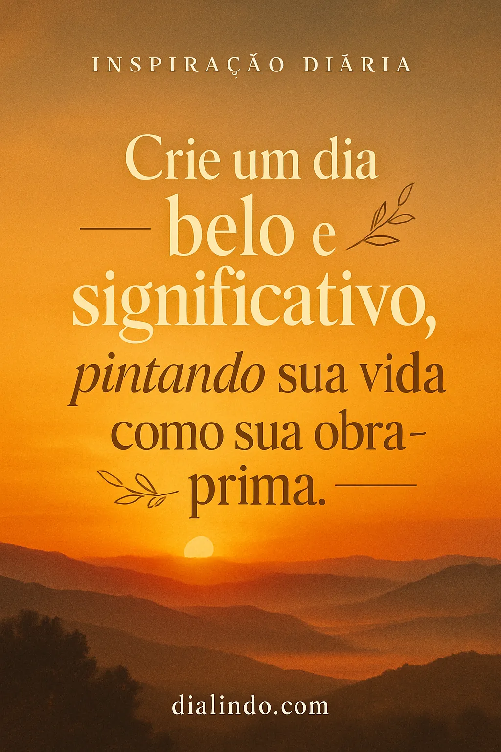 Pinte Seu Dia com Significado