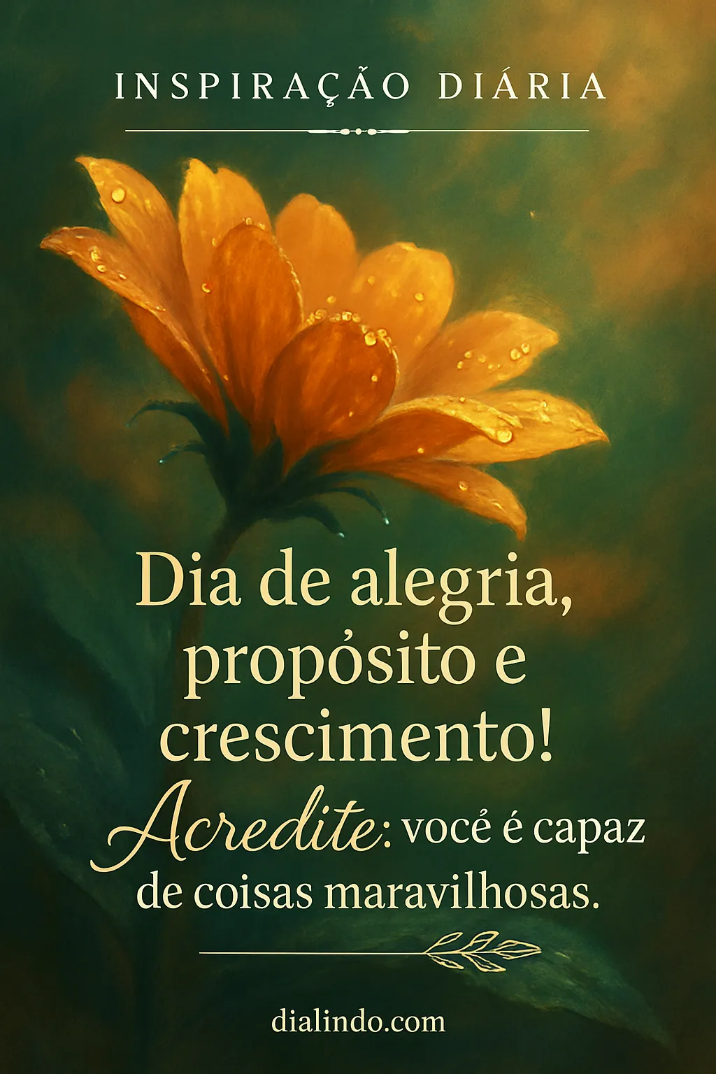 Floresça, Cresça, Brilhe