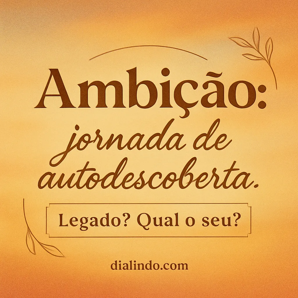 Ambição: Legado em Construção