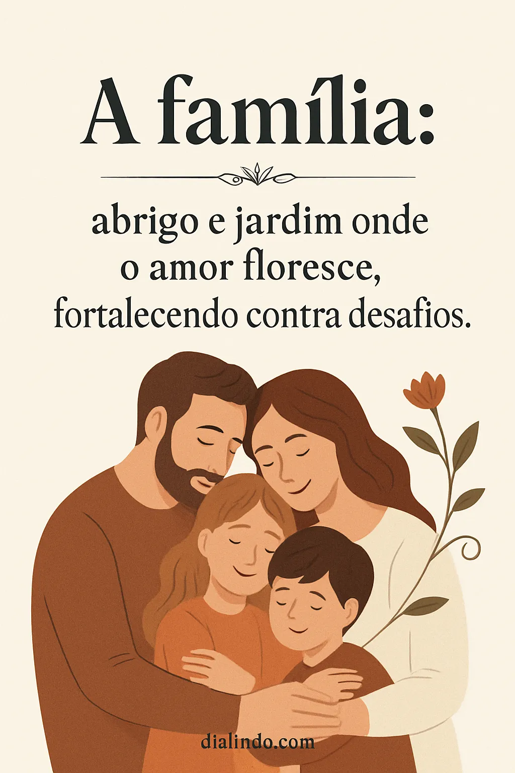 Amor Familiar: Abrigo e Florescimento