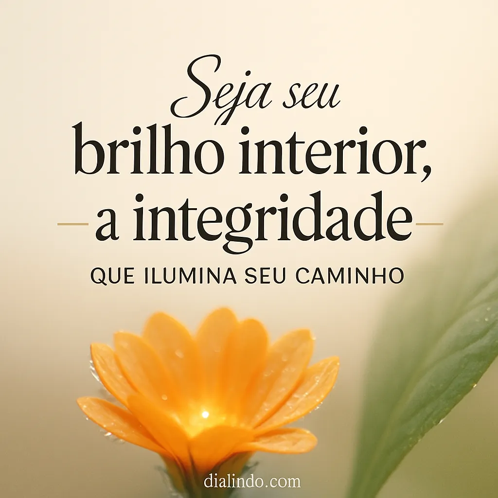 Integridade: Luz Interior