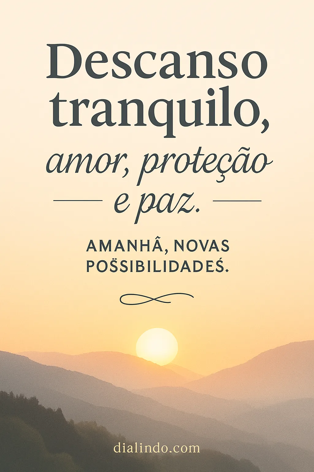 Amanhecer de Paz Interior