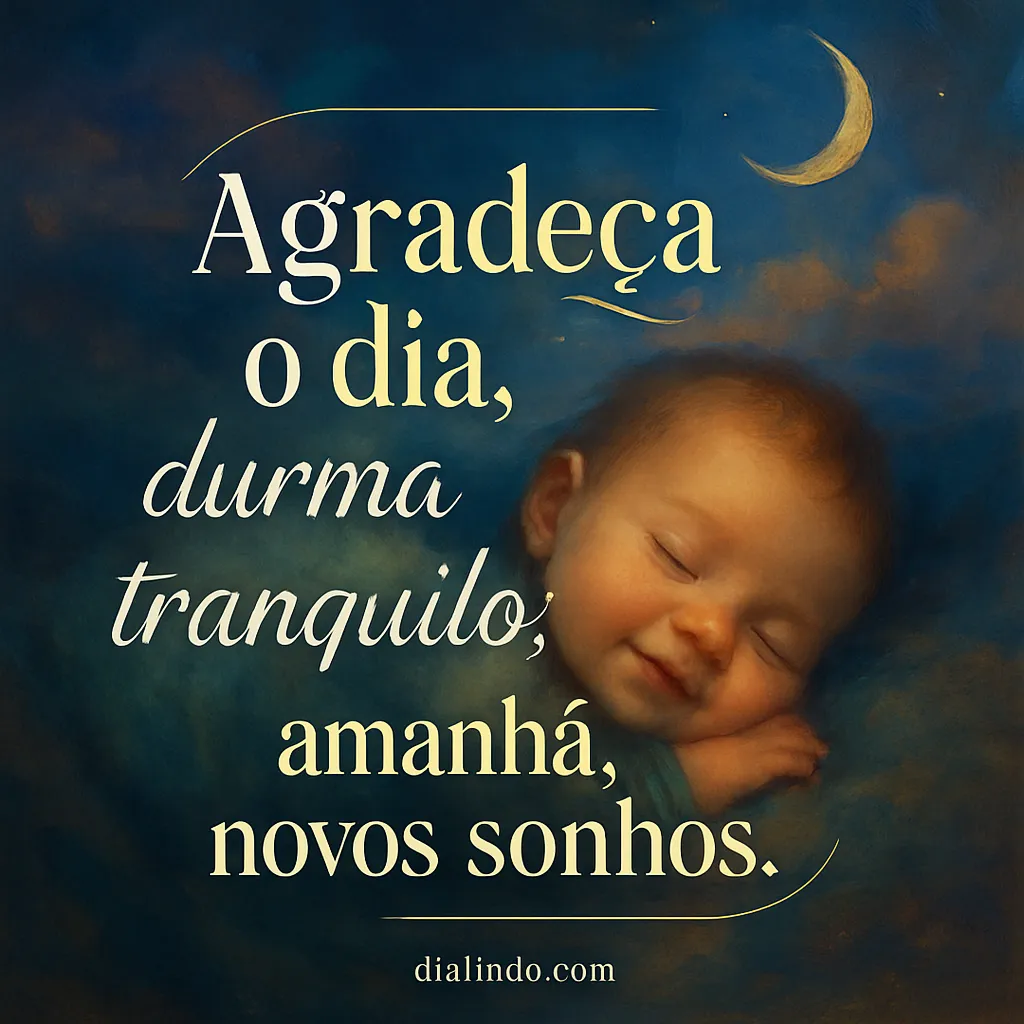 Gratidão, Sono, Novos Sonhos