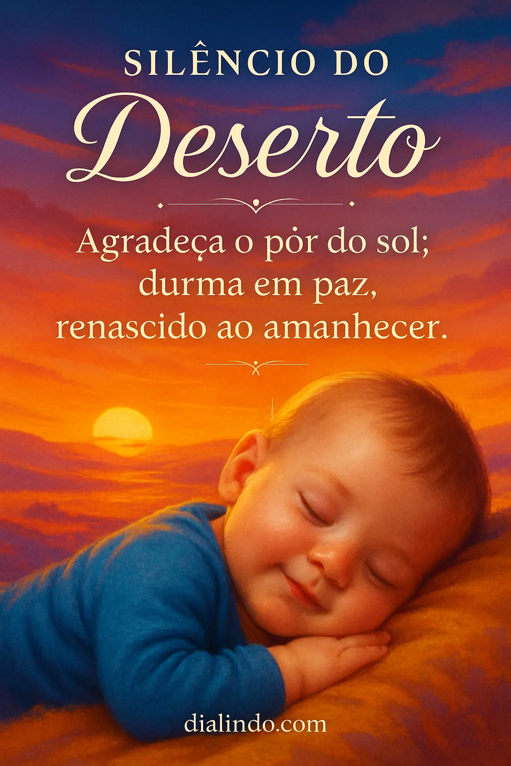 Renascido no Silêncio Desértico