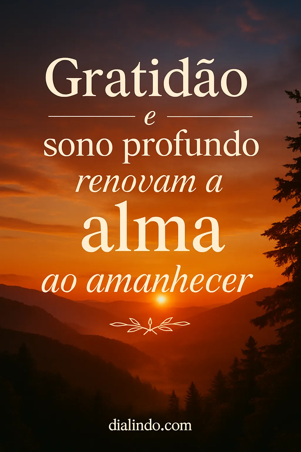 Alma Renovada ao Amanhecer
