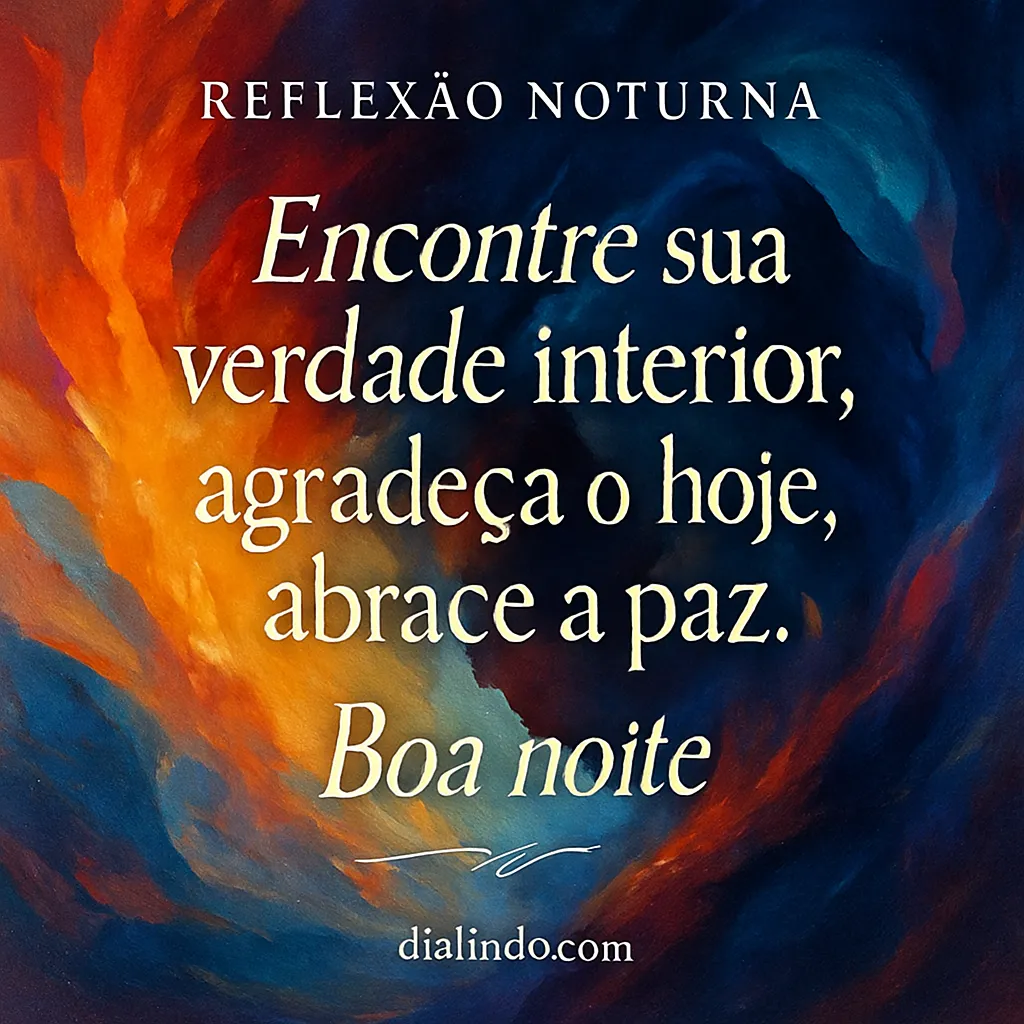 Gratidão, Paz Interior, Hoje