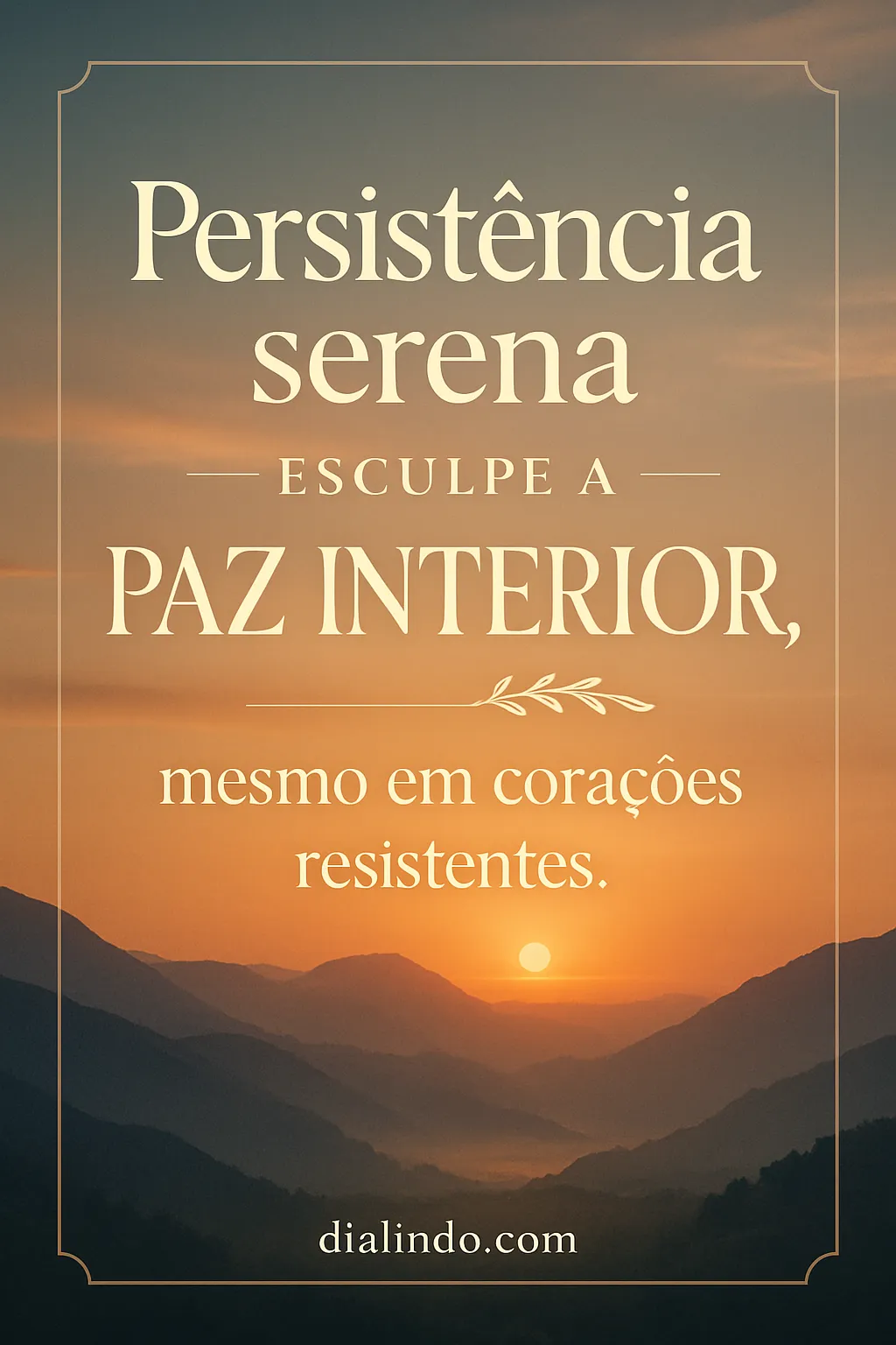 Paz Serena Resistente