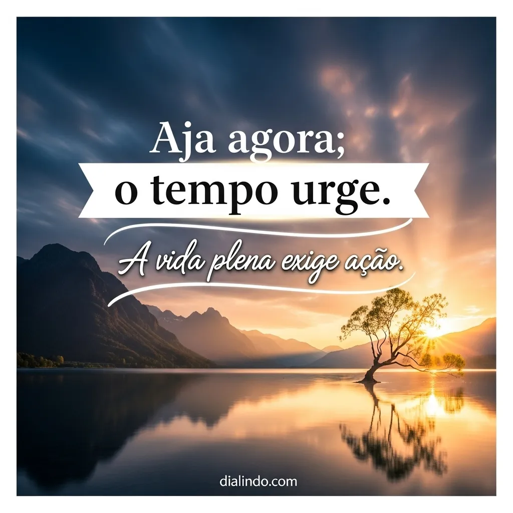 Tempo Urgente: Vida Plena