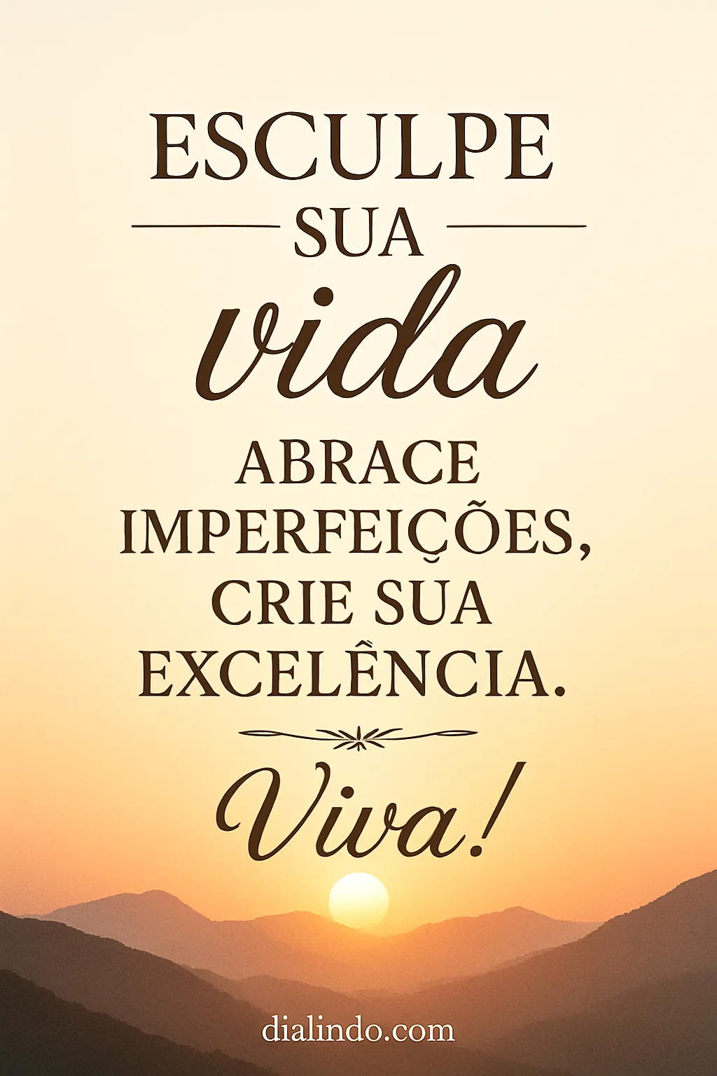 Sculpindo a Excelência Viva