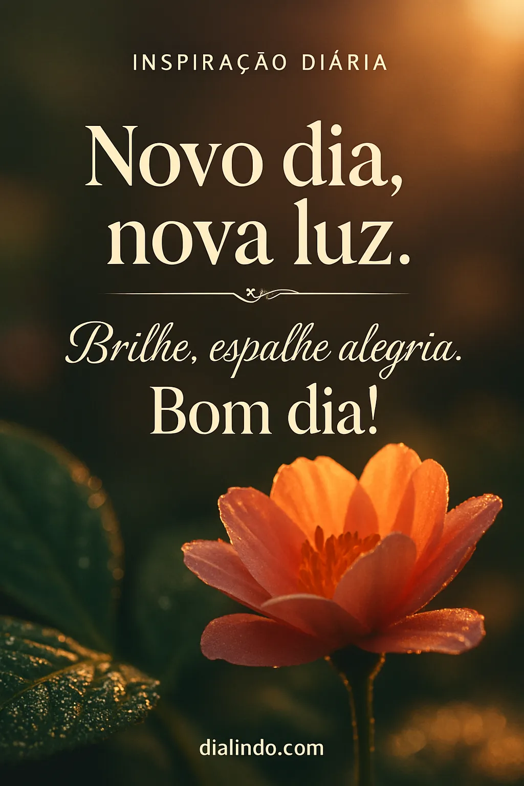 Luz Diária, Alegria Radiante