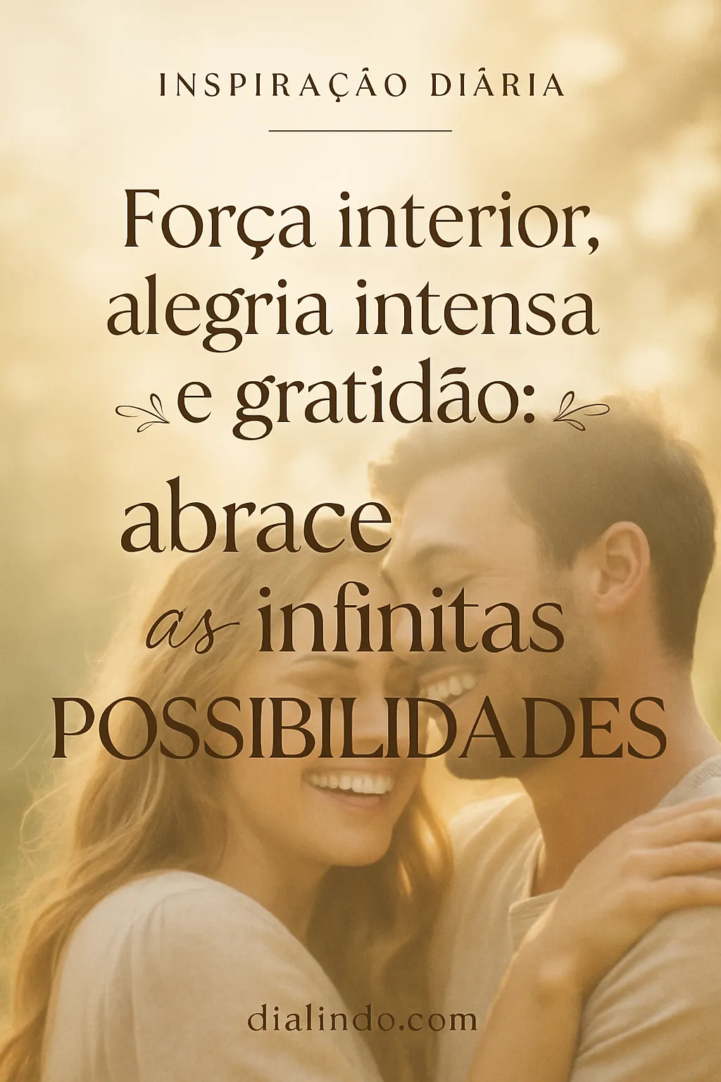 Gratidão Infinita: Alegria e Força