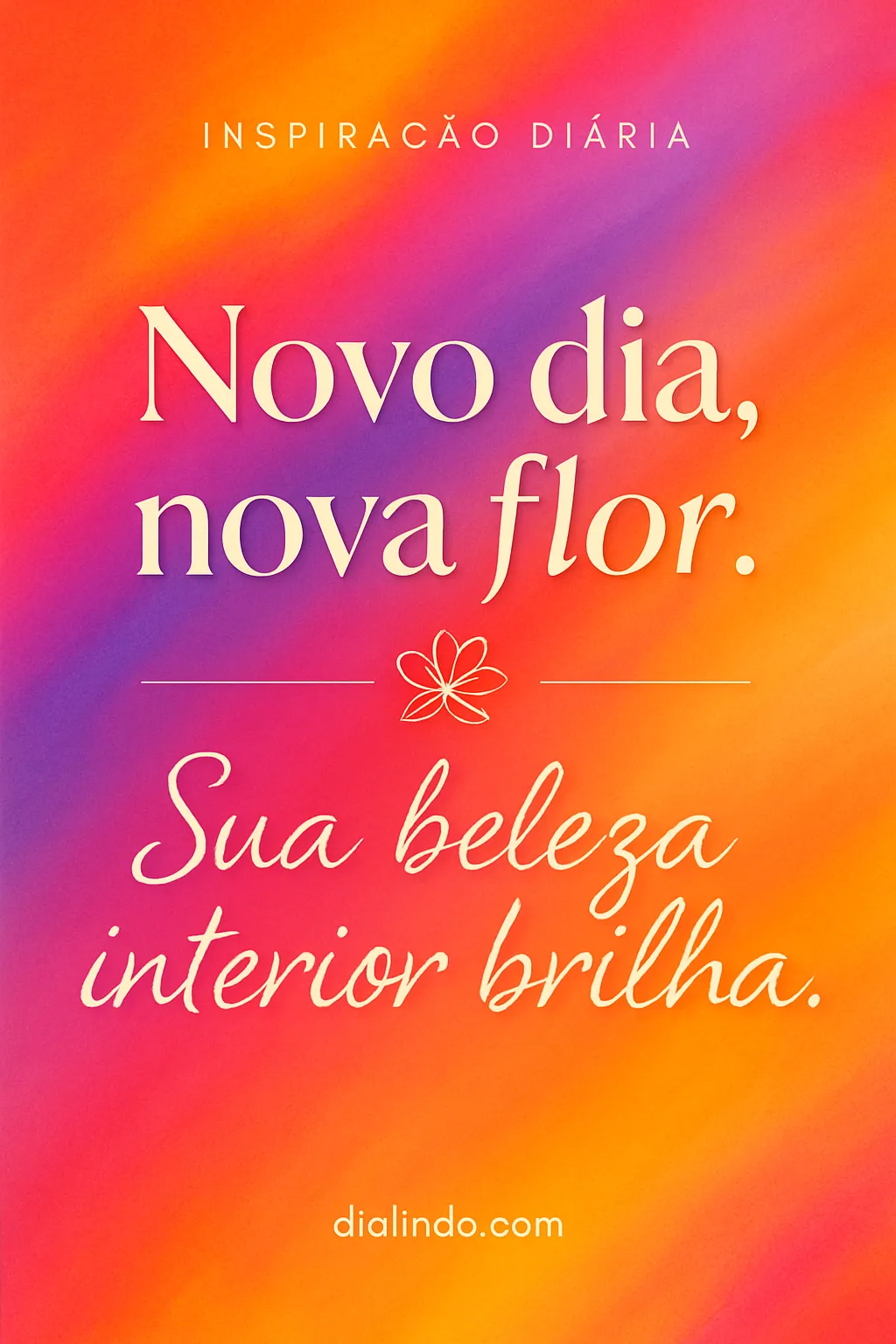 Florescer Interiormente