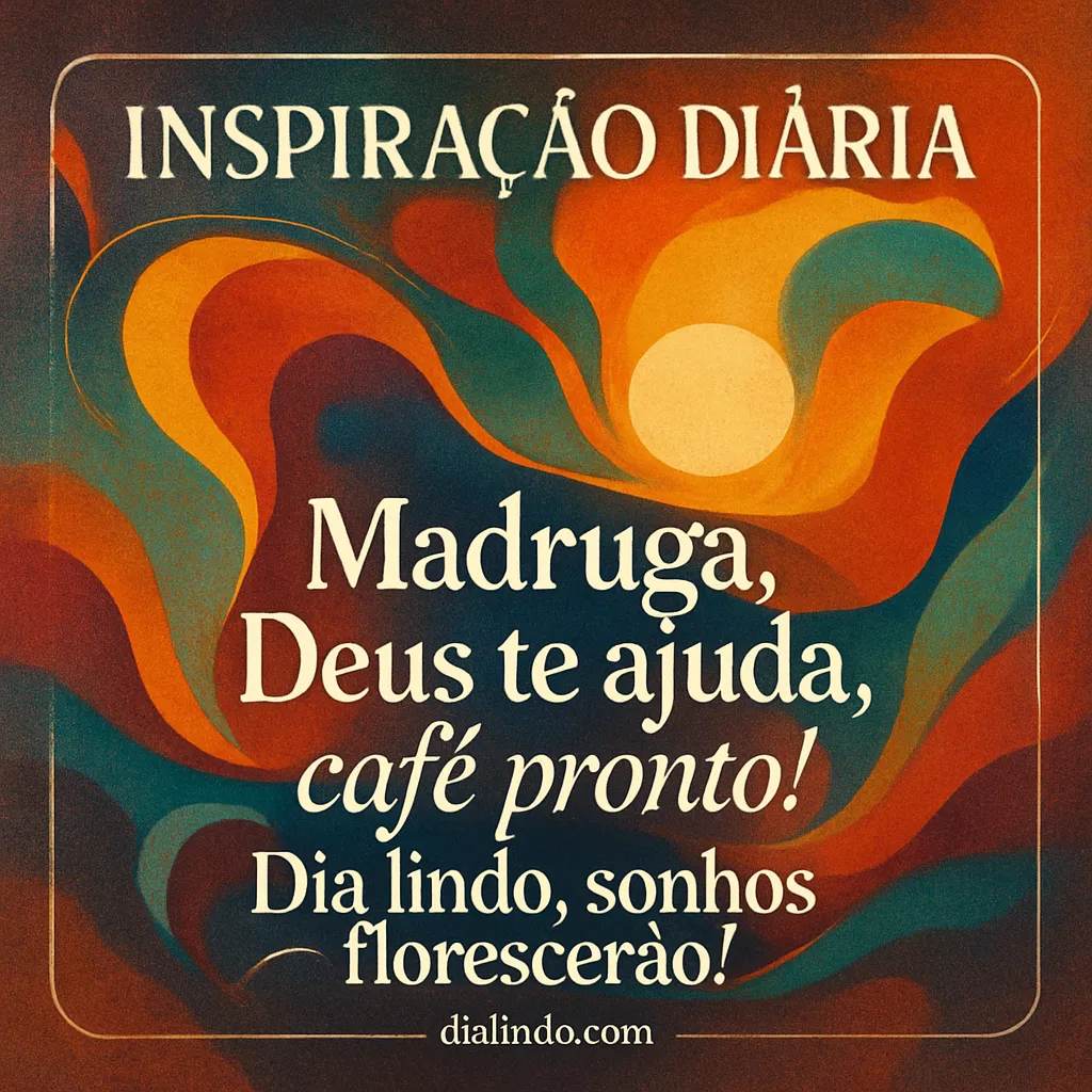 Madrugada, Florescer e Café