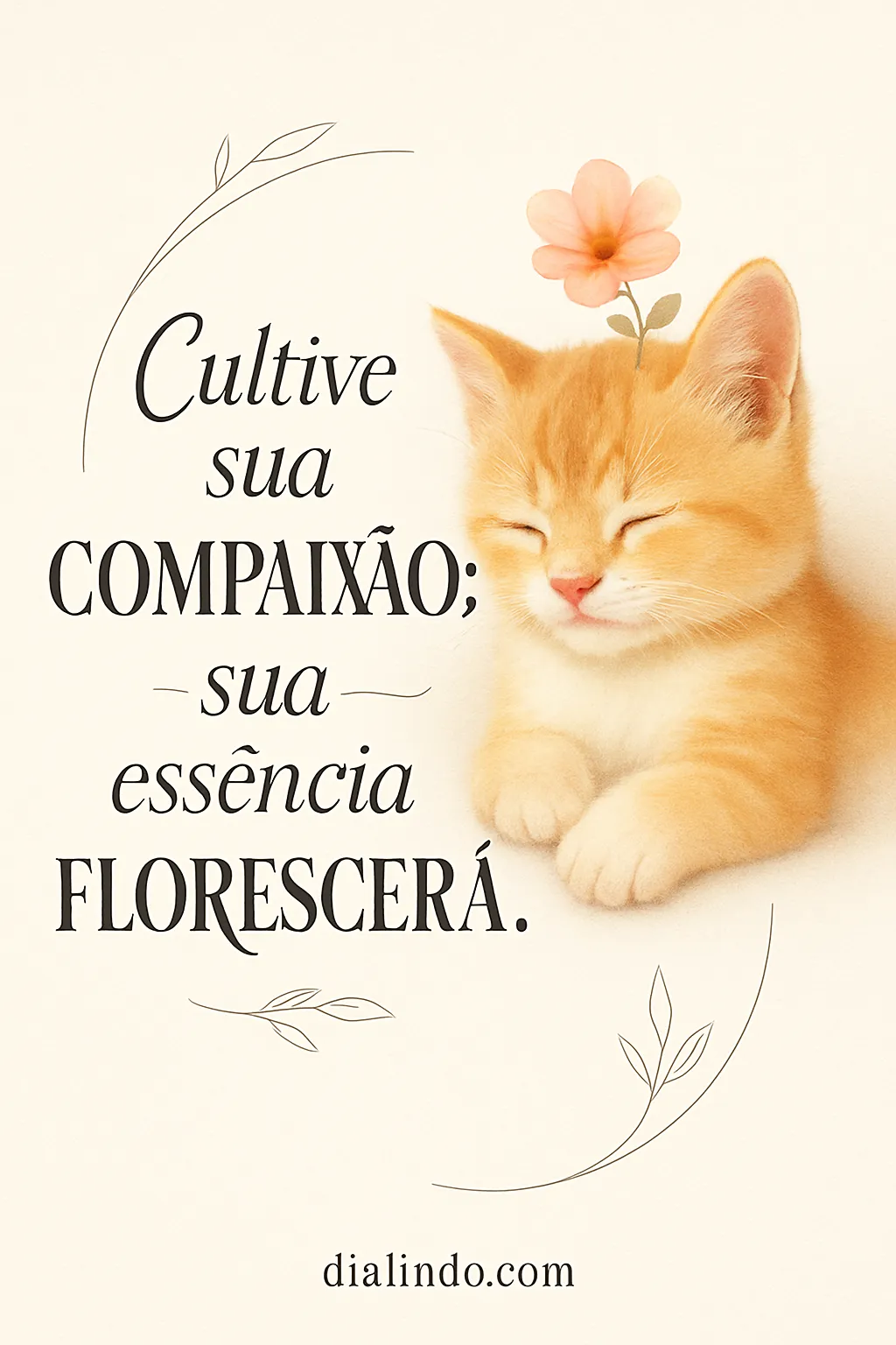 Compaixão: Florescimento da Alma