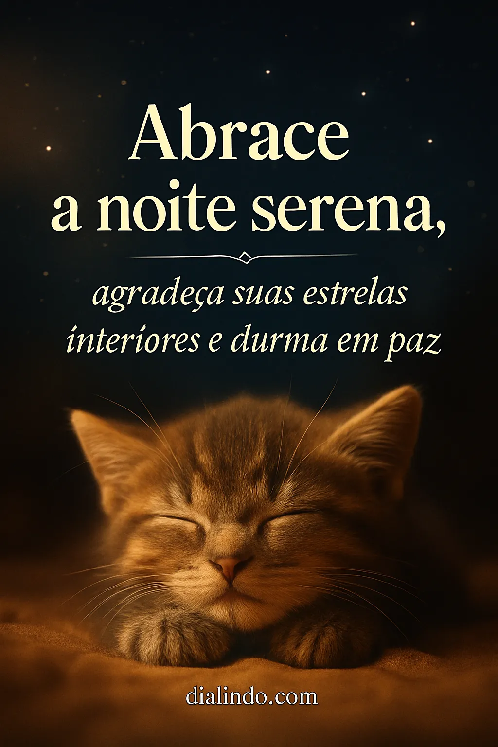 Gratidão Estelar, Paz Noturna