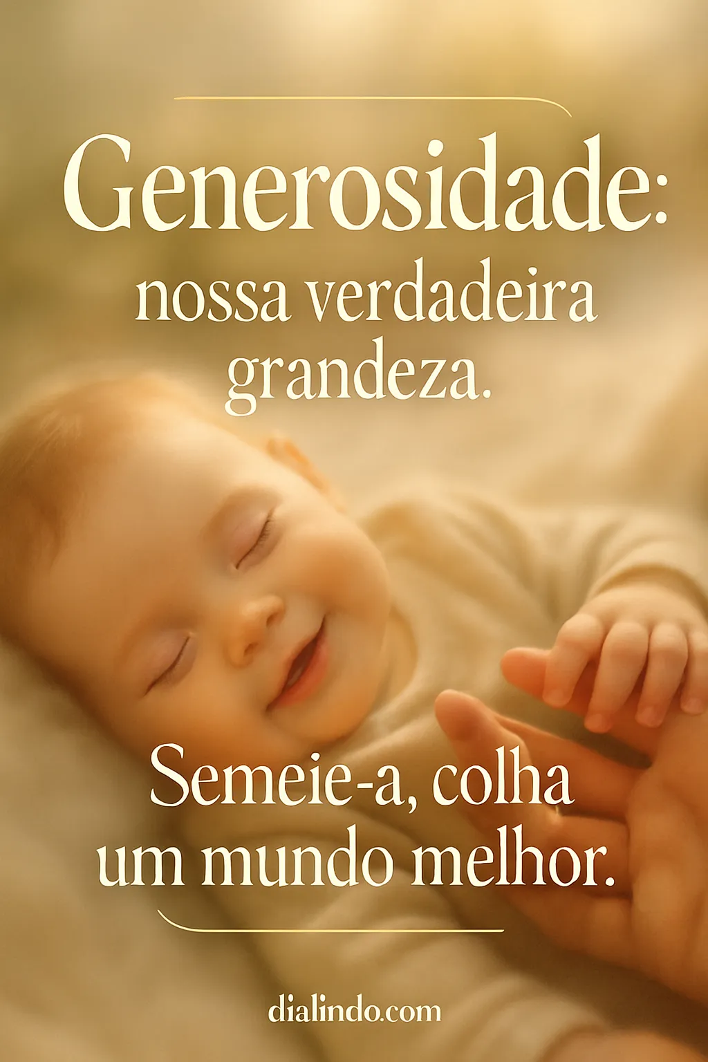 Grandes Colheitas, Pequenas Sementes